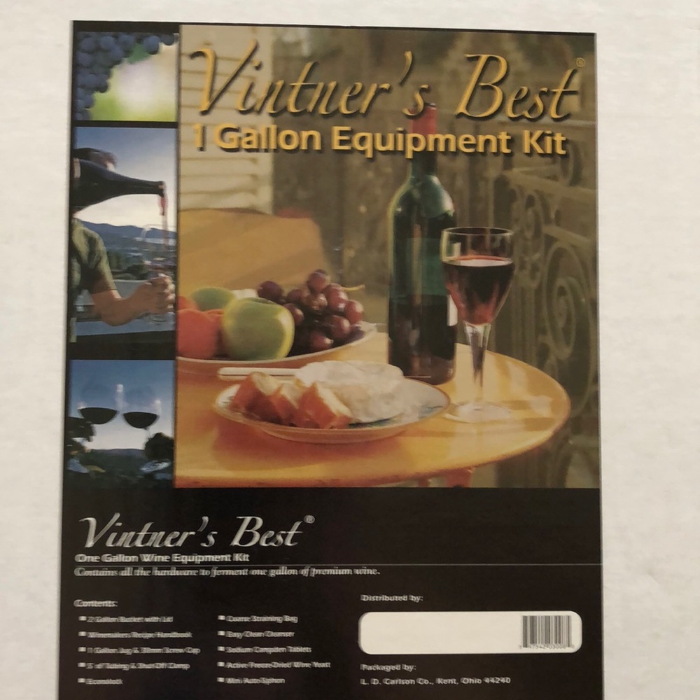 Vintner’s Best wine making kit